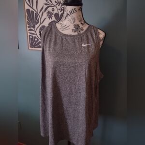 Nike Women's Heather Gray Tank Top